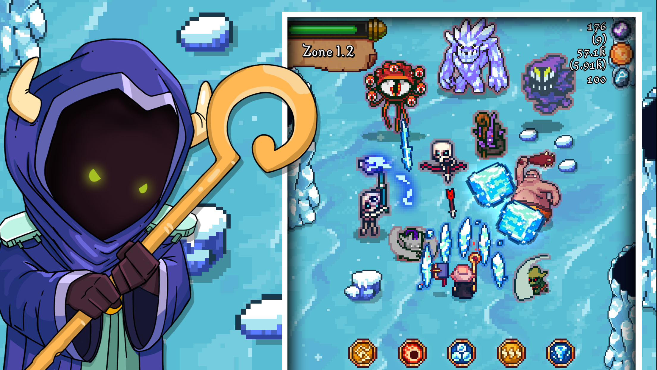Tap Wizard RPG: Arcane Quest - Screenshot 1