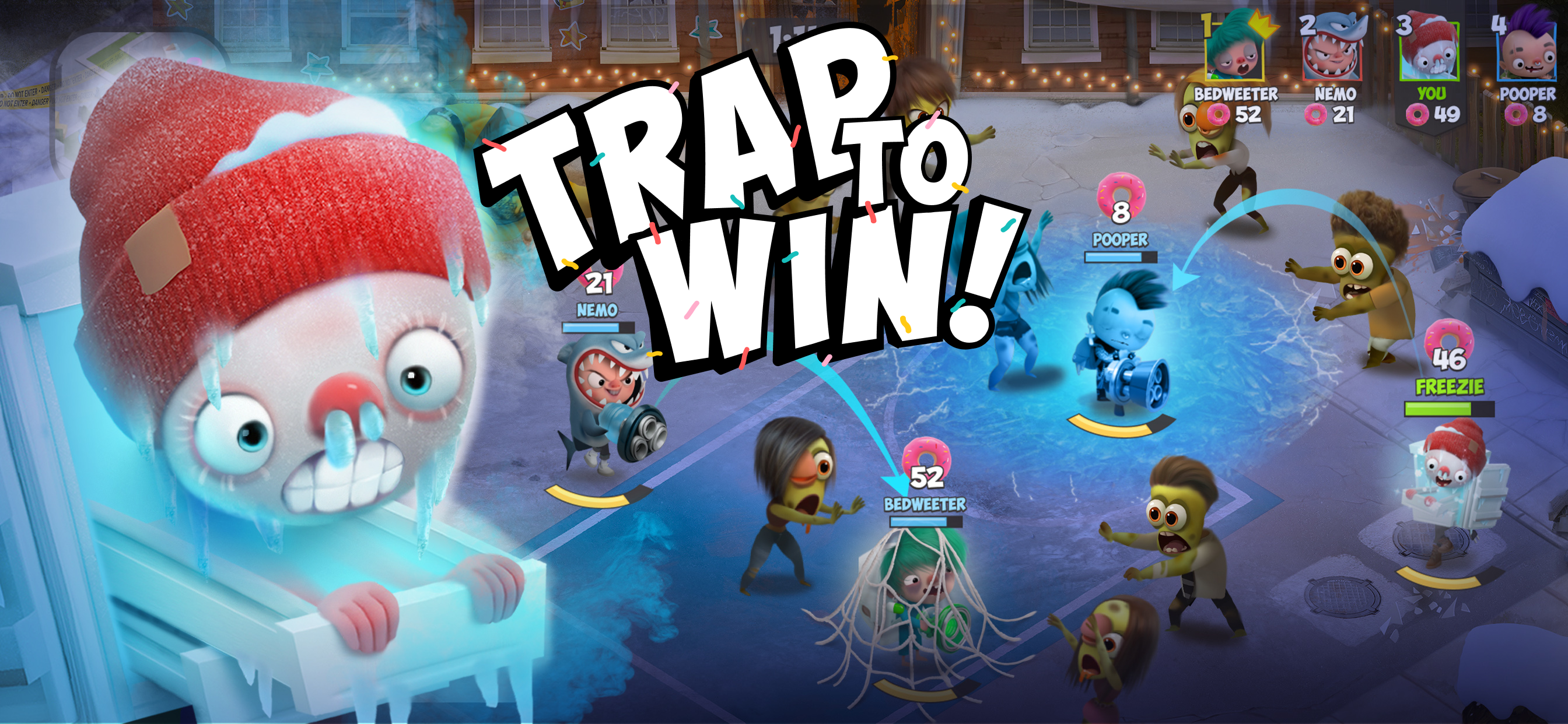 Kids vs Zombies: Donuts Brawl - Screenshot 7