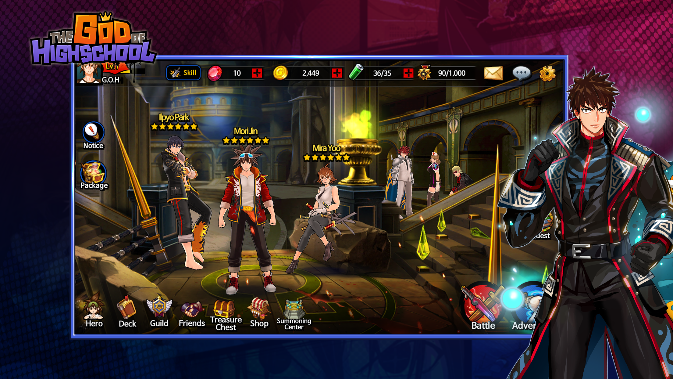 G.O.H - The God of Highschool - Screenshot 3