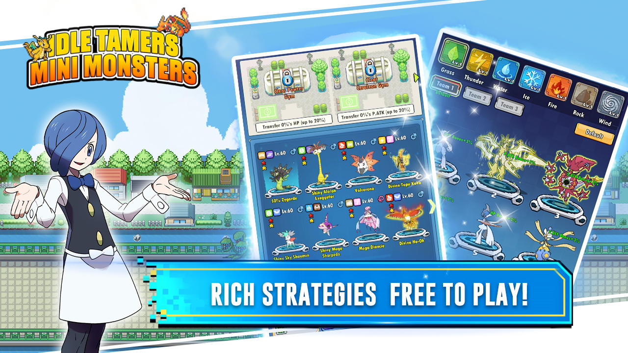 Idle Tamers: Mini Monsters - Screenshot 1