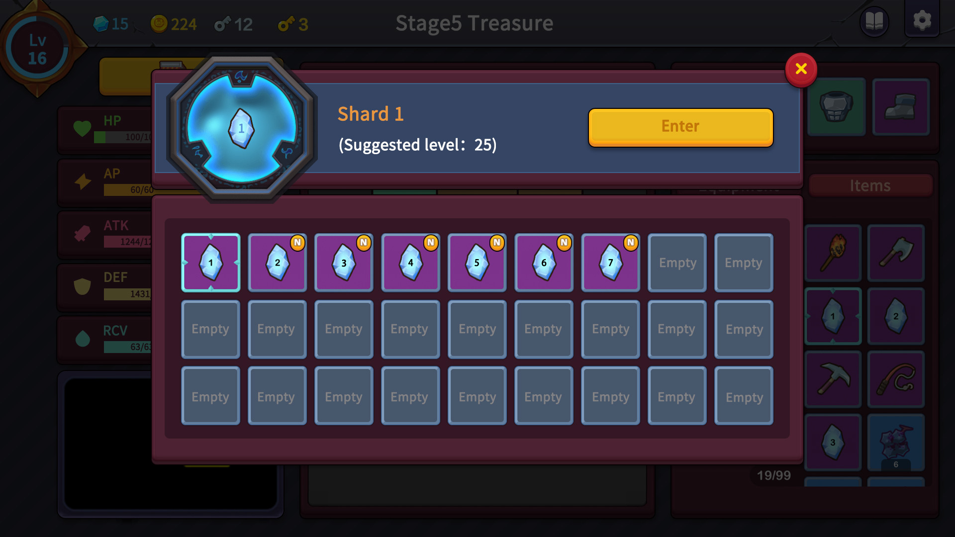 Minimal Dungeon RPG - Screenshot 1