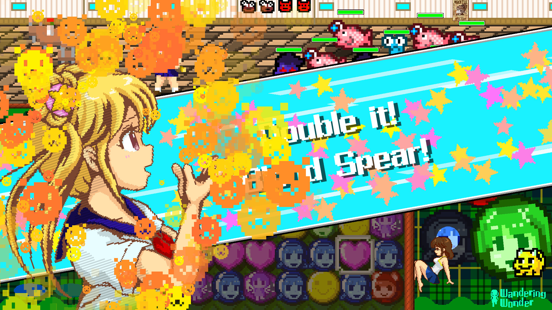 Puzzle Battler! Mirai - Screenshot 4