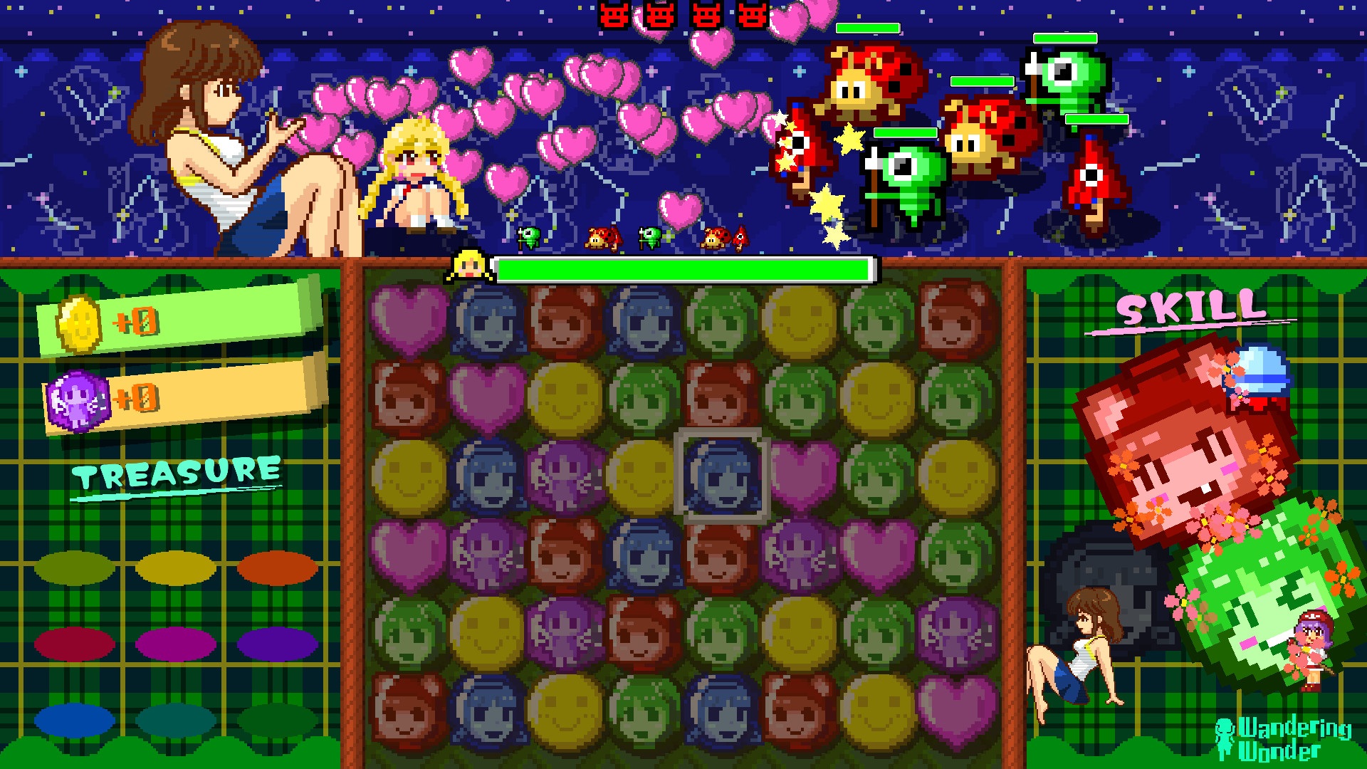 Puzzle Battler! Mirai - Screenshot 2