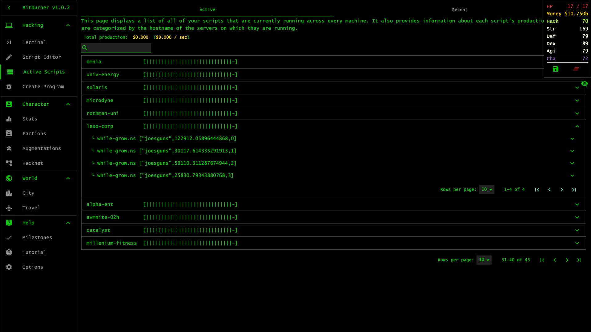 Bitburner - Screenshot 7