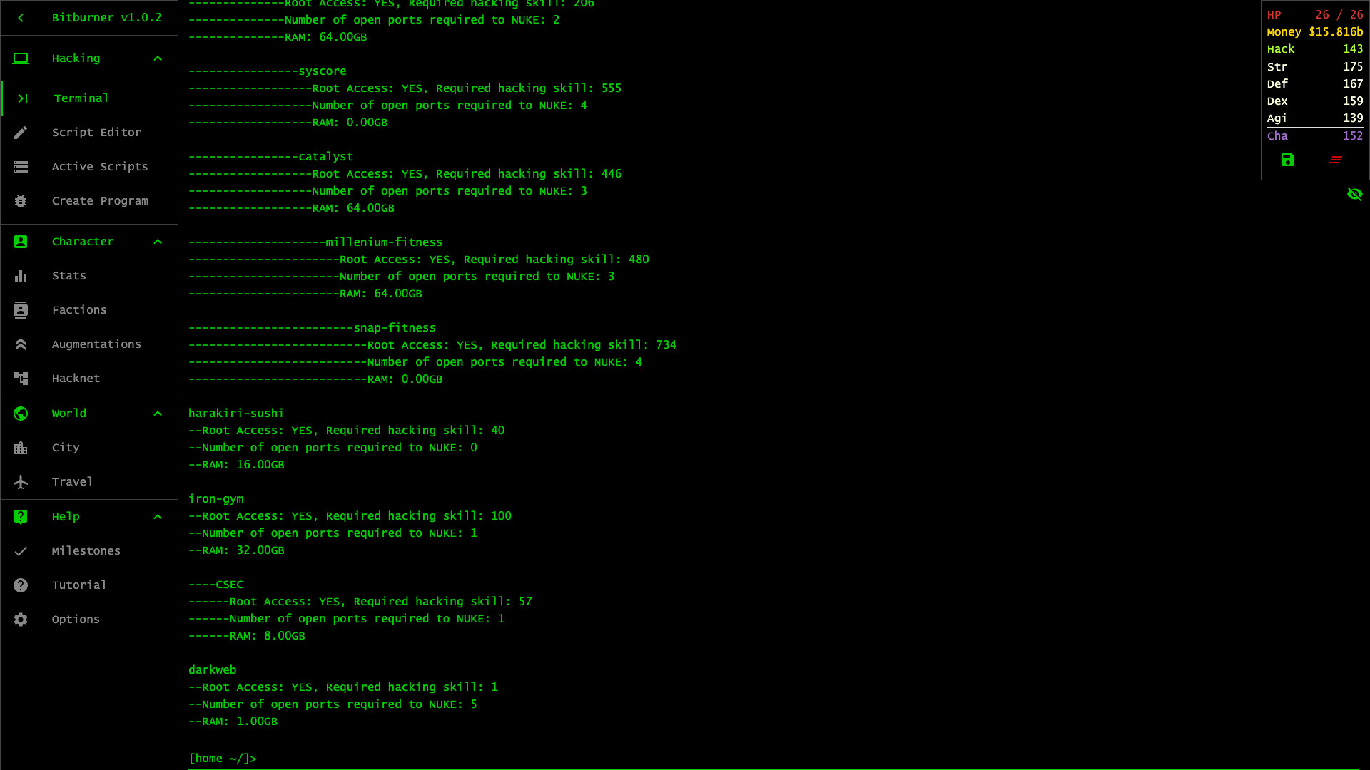 Bitburner - Screenshot 11