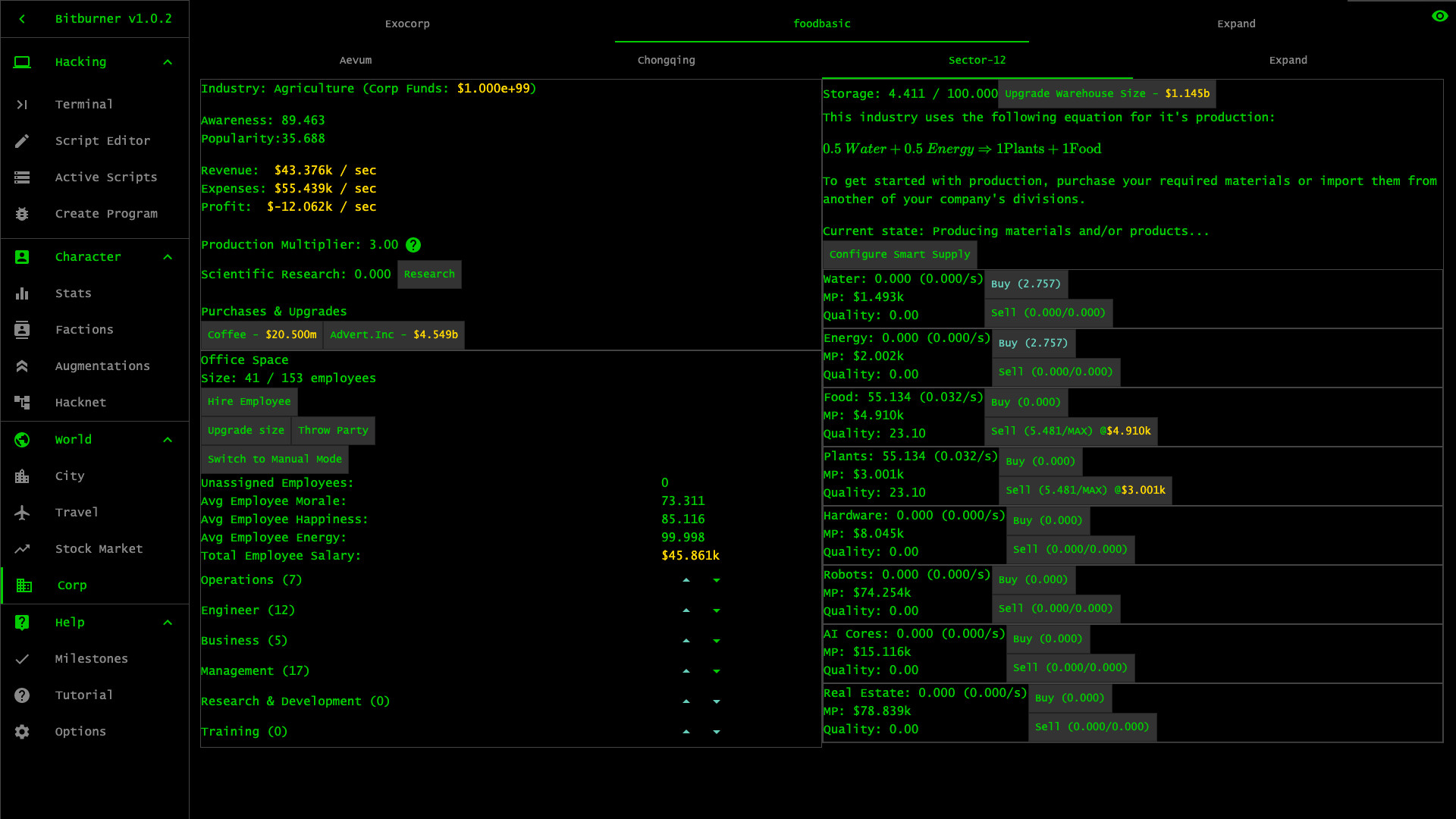 Bitburner - Screenshot 17