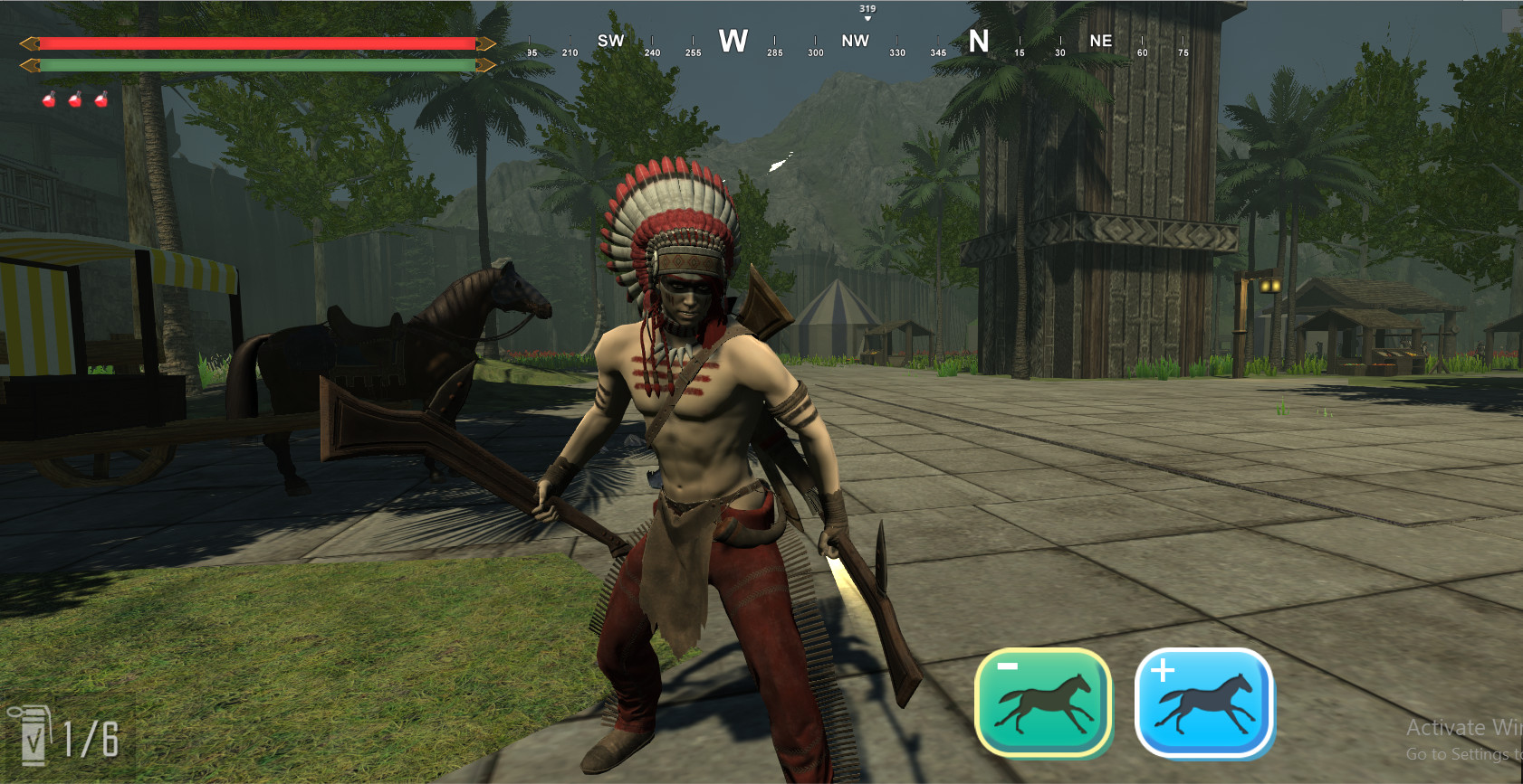 Heart of a Warrior - Screenshot 1