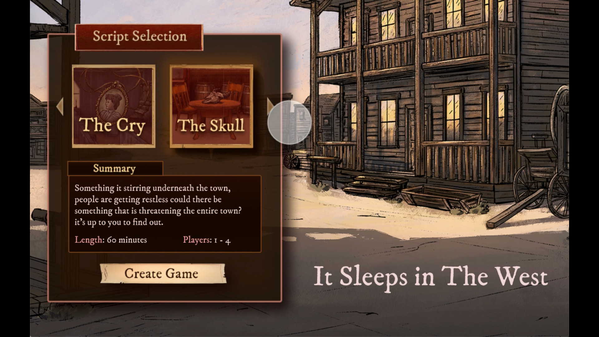 Whispers in the West - Screenshot 1