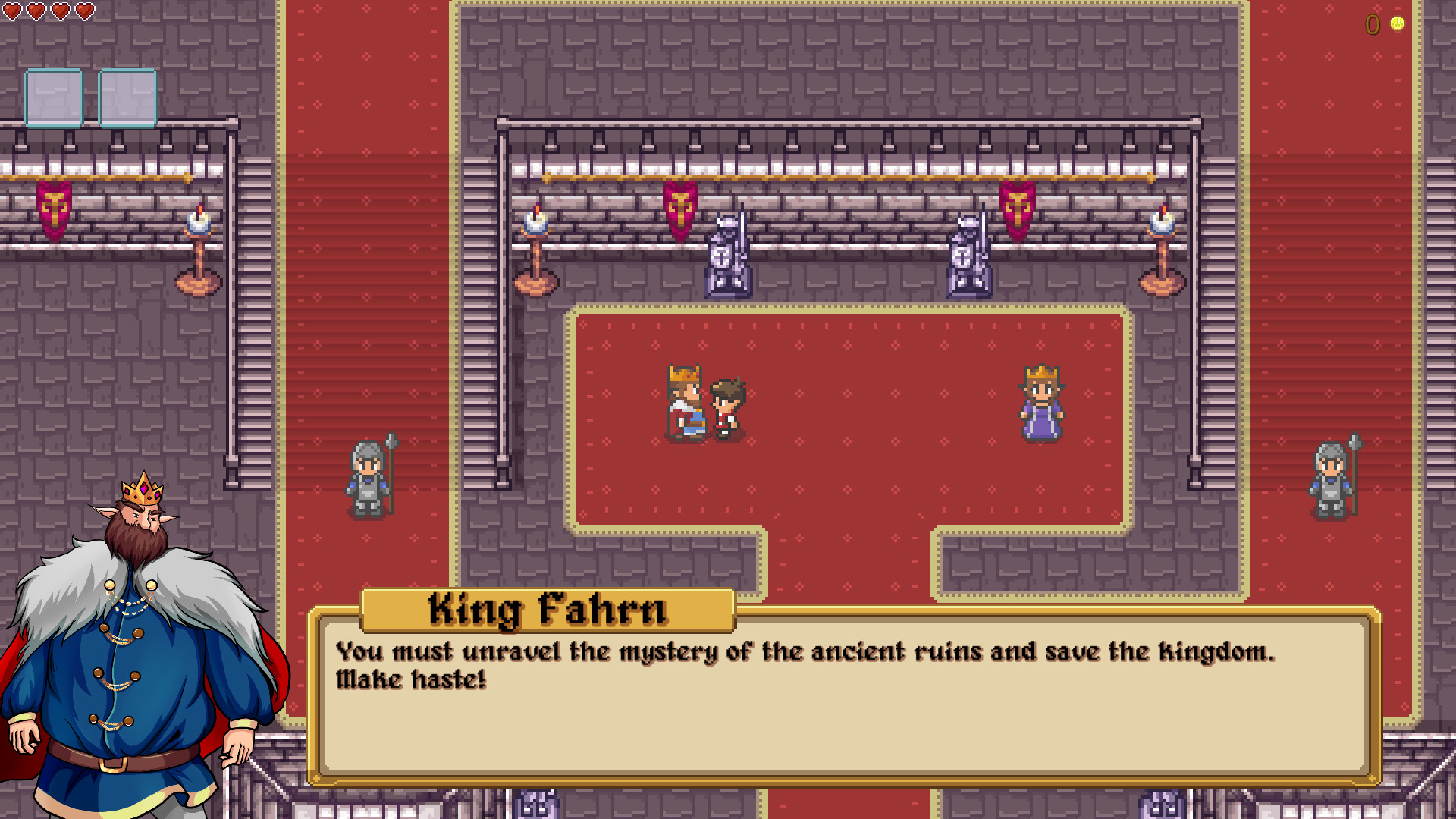 Adventure of Rikka: The Cursed Kingdom - Screenshot 1