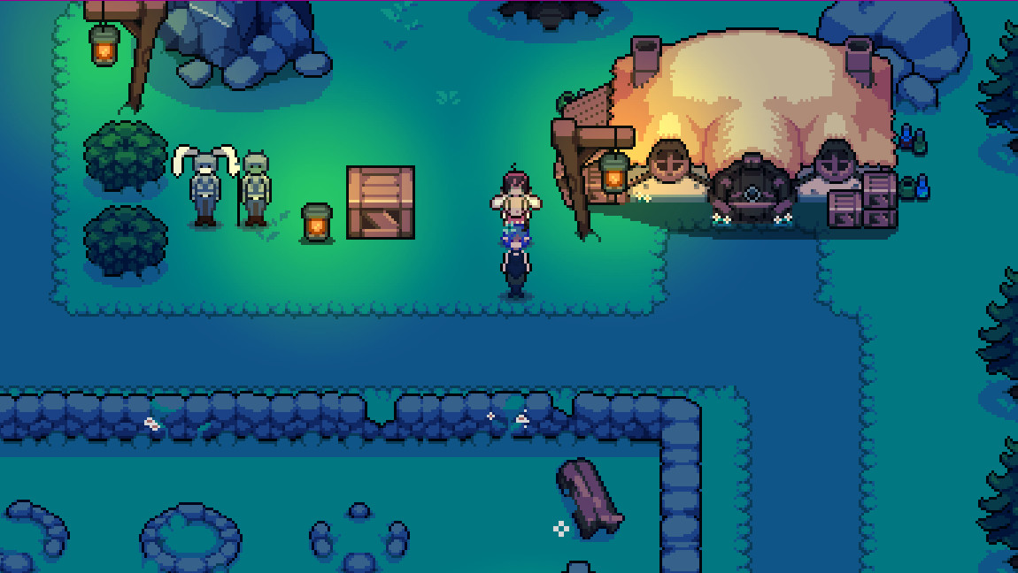 Doki Doki Tri-Line Quest - Screenshot 3