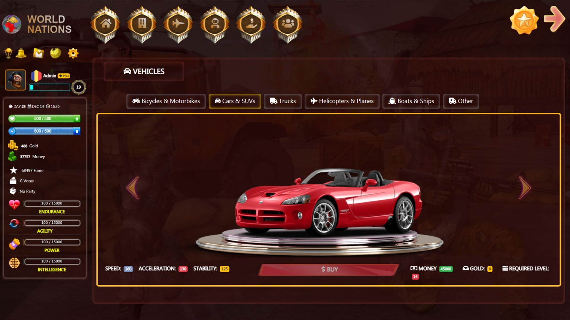 World Nations Game - Screenshot 1