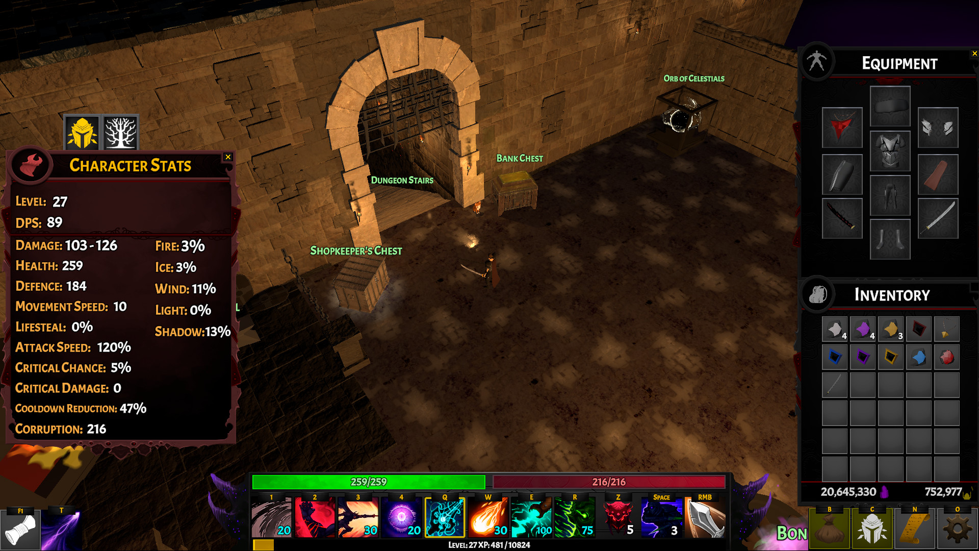 Nefarium - Screenshot 1