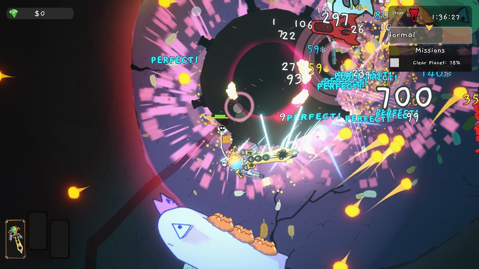 No Humanity 2: Swing'Em Up - Screenshot 1