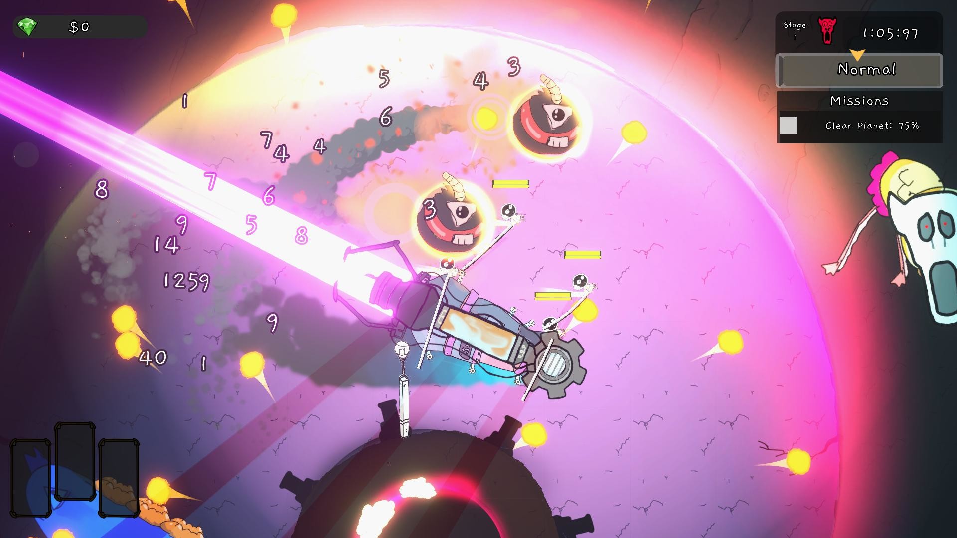 No Humanity 2: Swing'Em Up - Screenshot 2