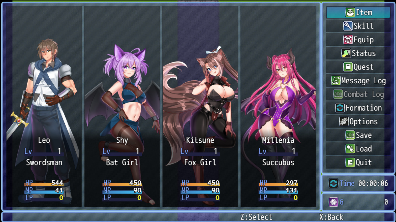 Monster Girl Invasion - Screenshot 2