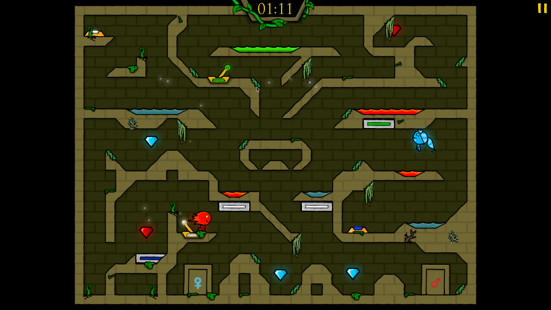 Play Fireboy and Watergirl 1 Forest Temple Online - Free Browser Games