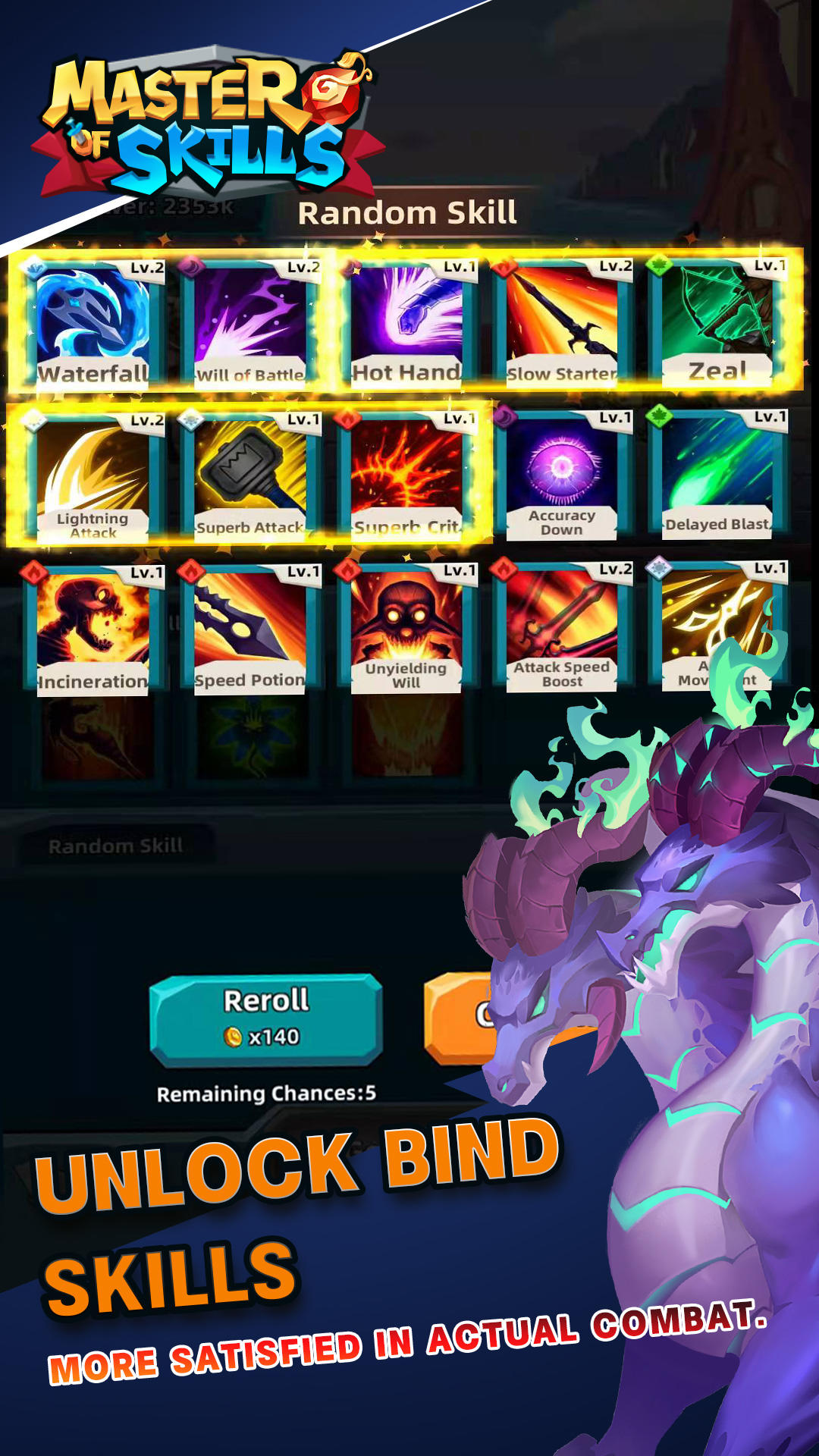 Master of Skills - Screenshot 1