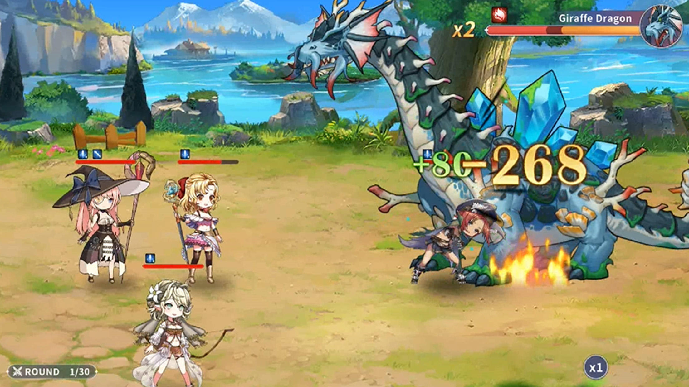 Idle Huntress: Dragon Realm - Screenshot 2