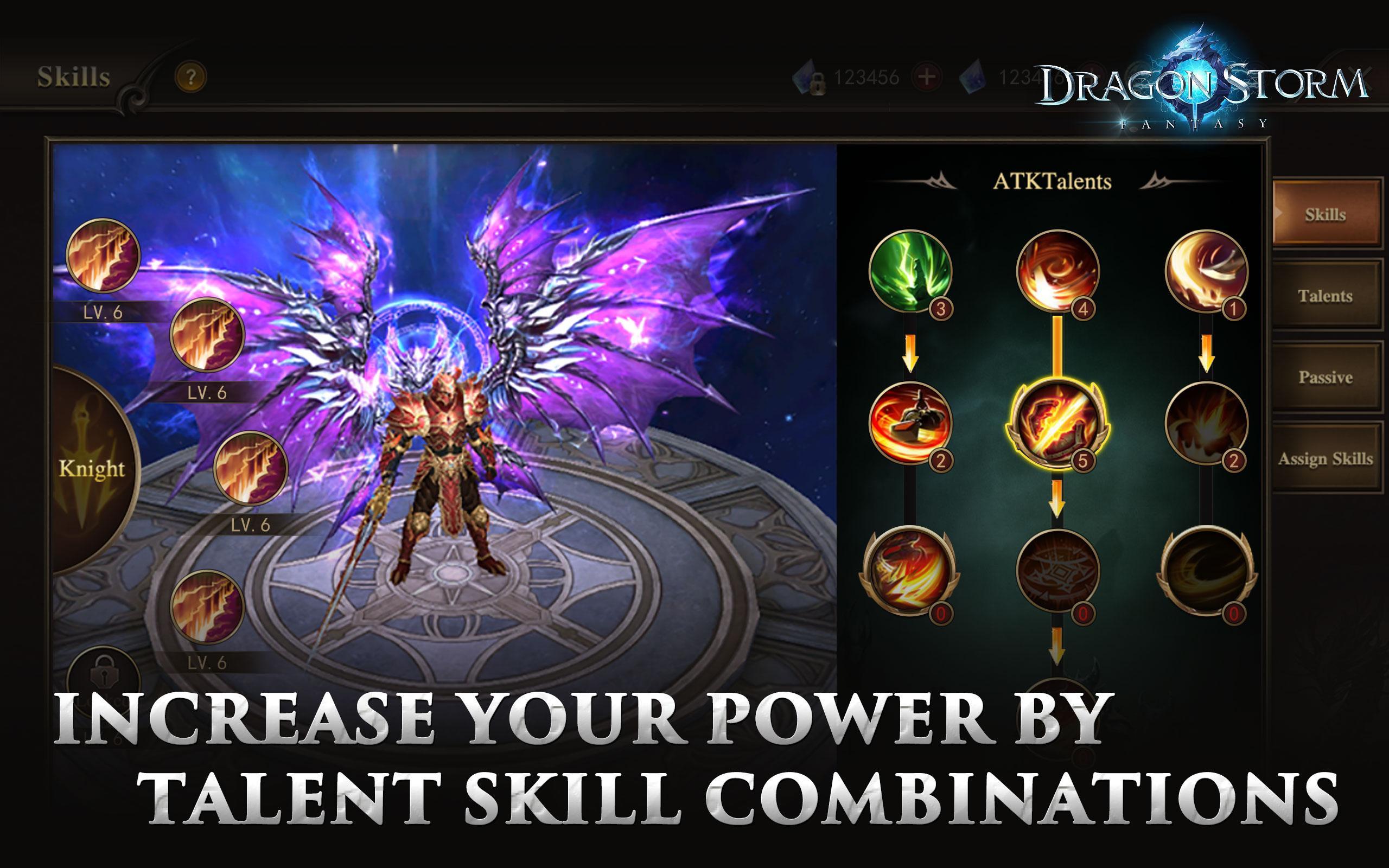 Dragon Storm Fantasy - Screenshot 2