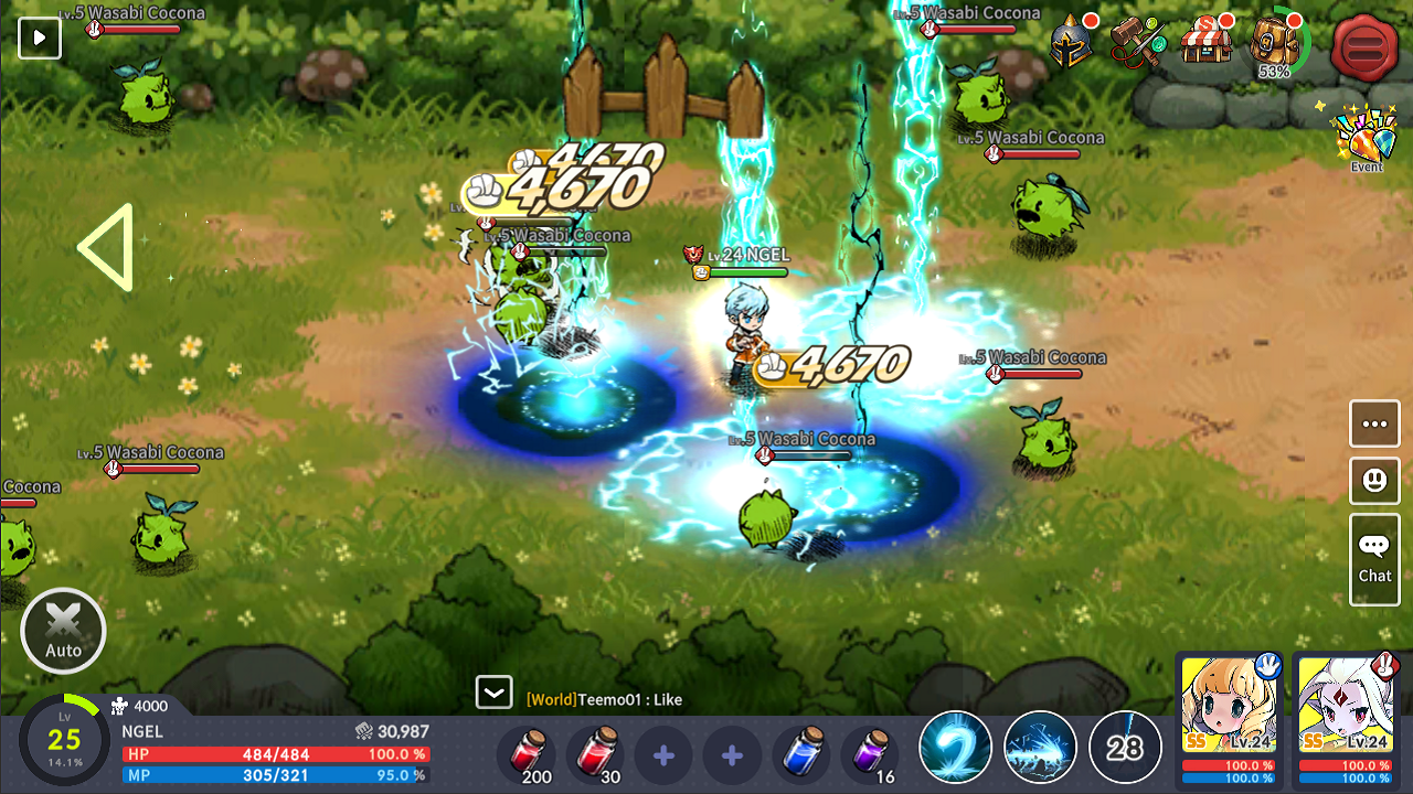 Devil Book: Hand-Drawn Action MMO - Screenshot 4