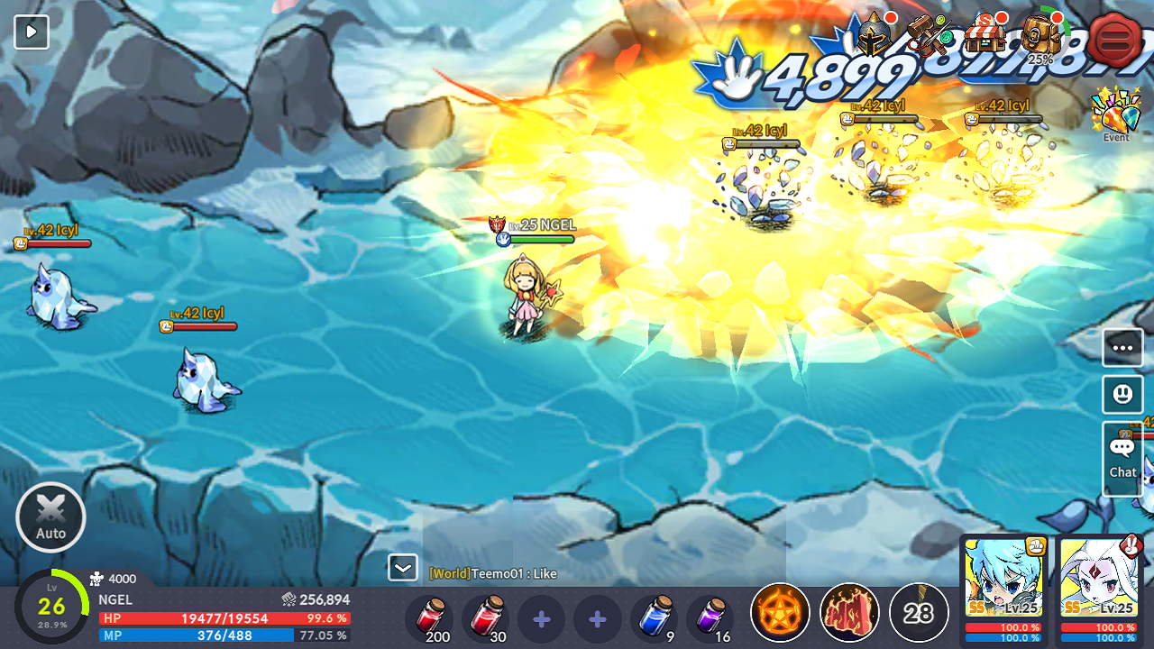 Devil Book: Hand-Drawn Action MMO - Screenshot 5