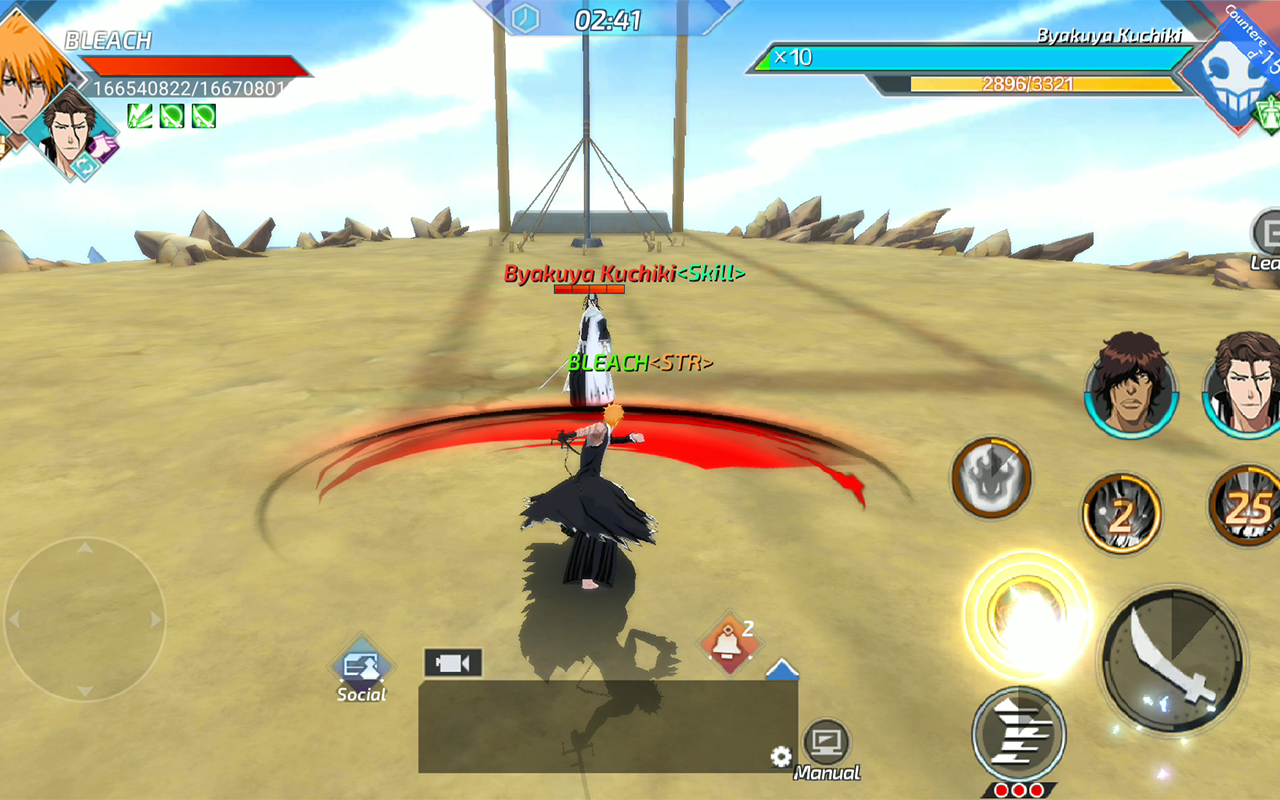 Bleach Mobile 3D - Screenshot 1