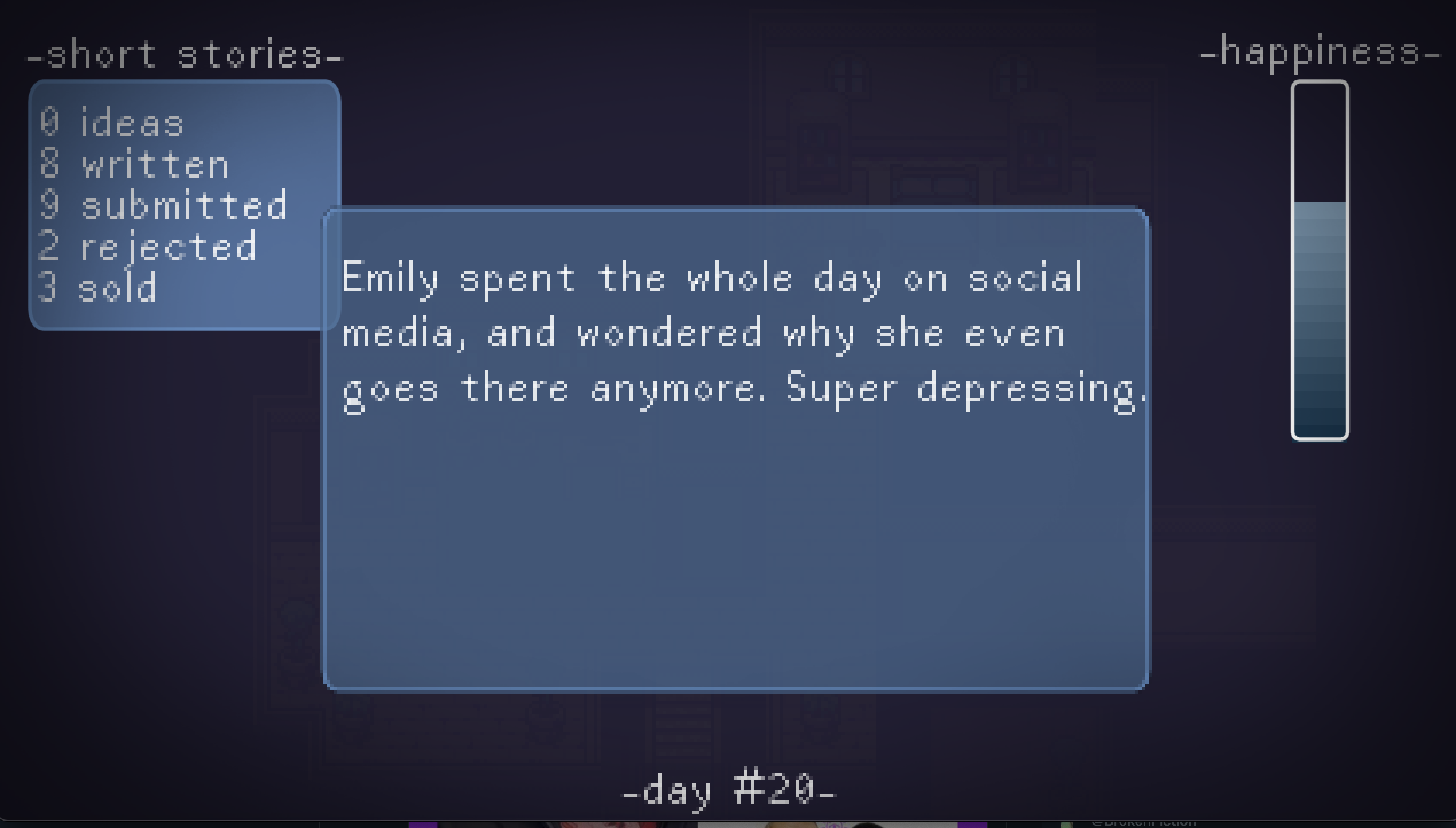 Bad Writer - Screenshot 1