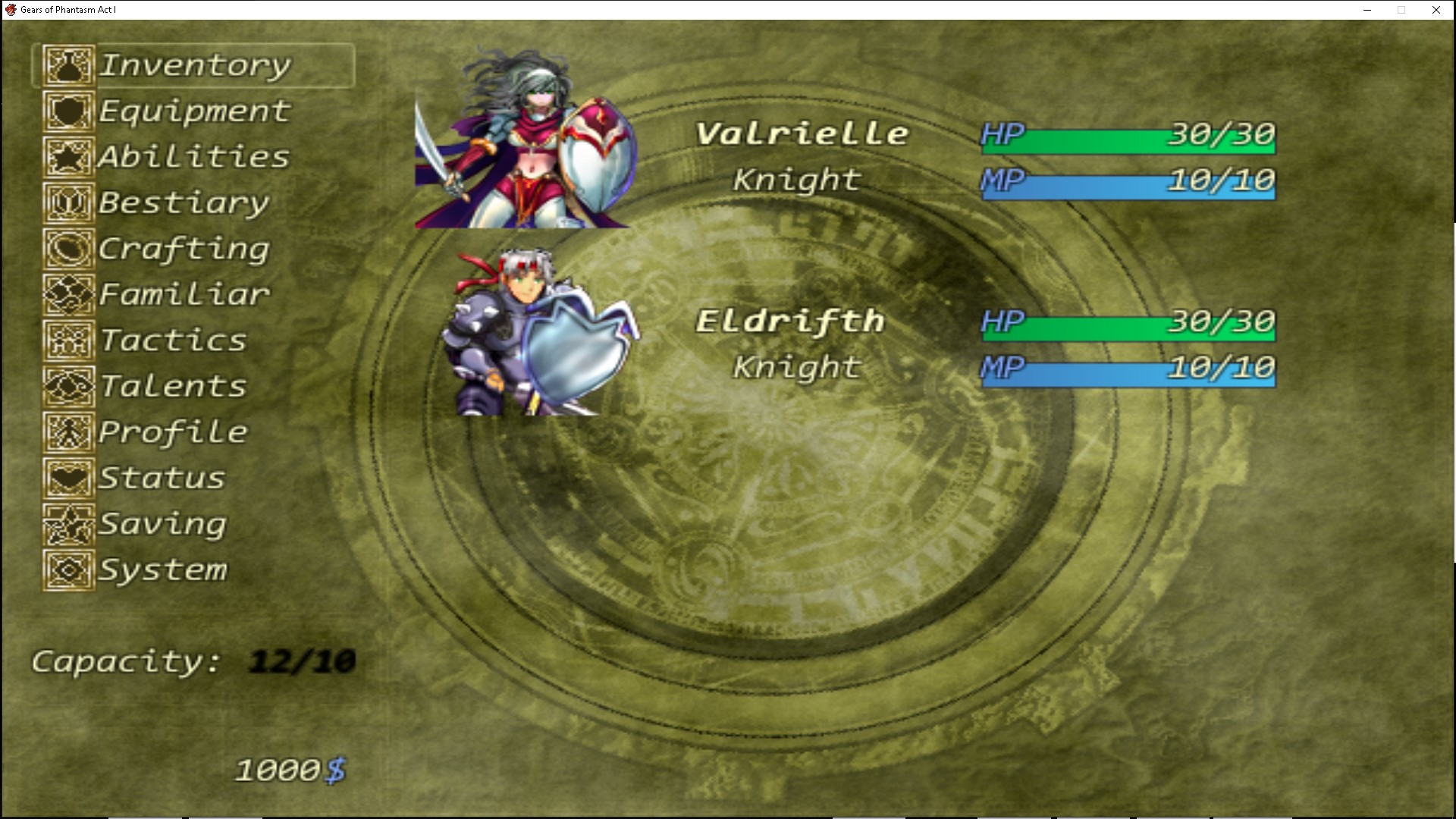 Gears of Phantasm: Destiny Tailored - Act I - Screenshot 2