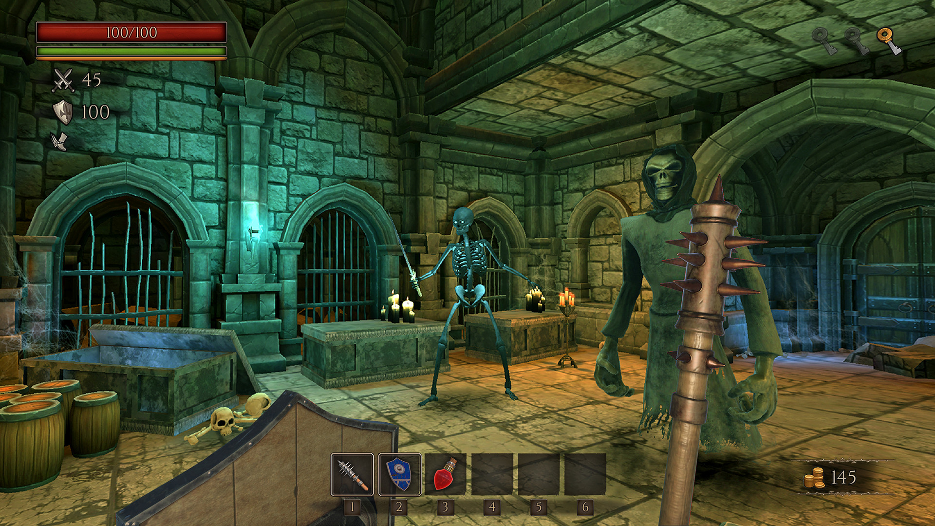 Ghoul Castle 3D: Gold Edition - Screenshot 1