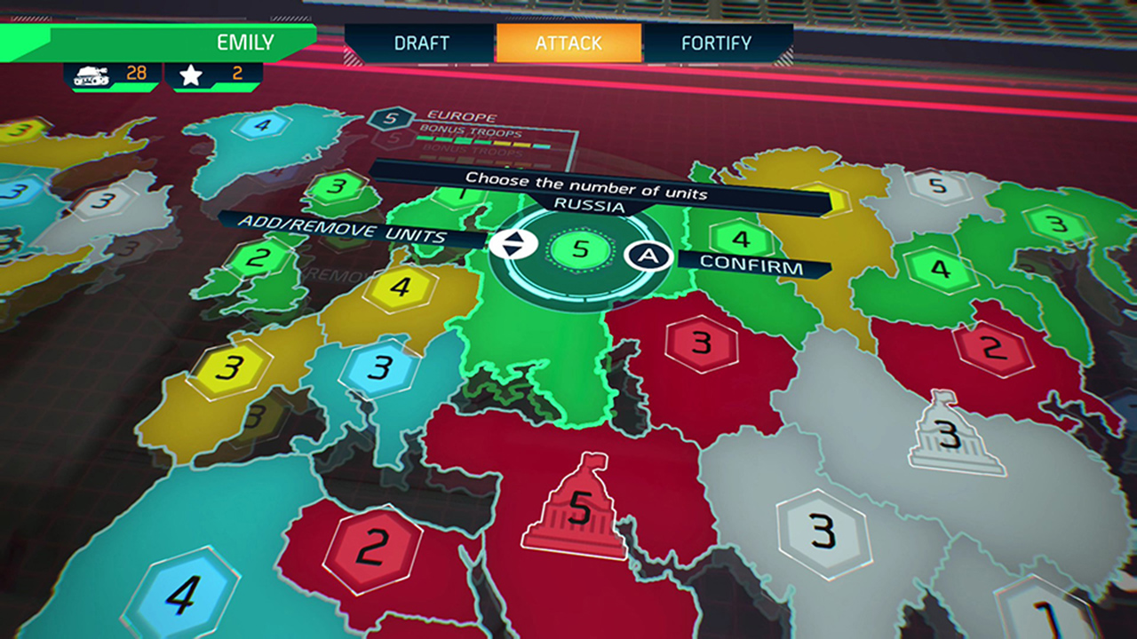 Risk: The Game of Global Domination - Screenshot 1