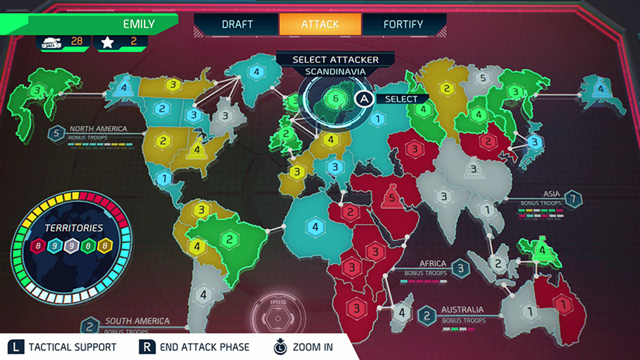 Risk: The Game of Global Domination - Screenshot 2