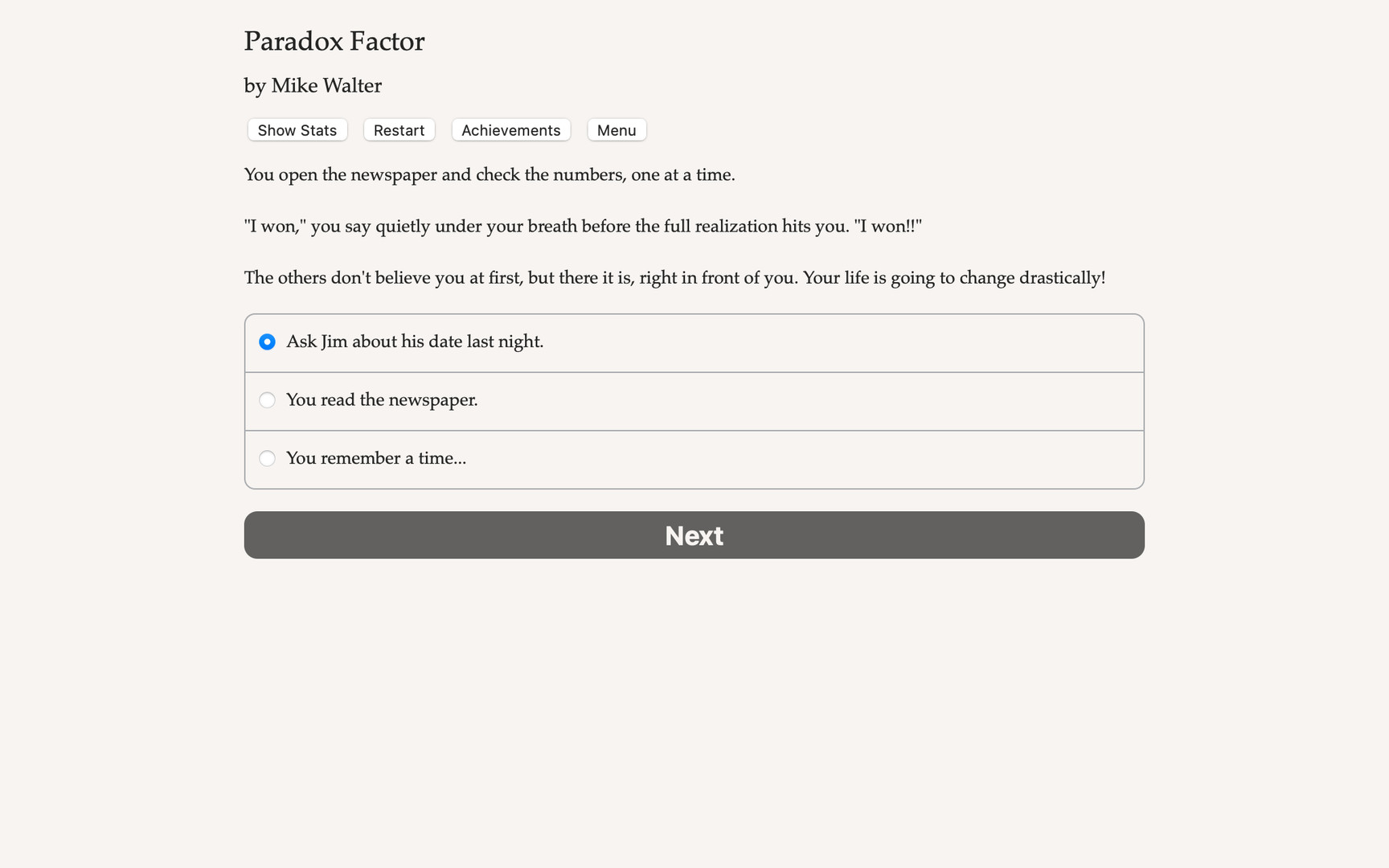 Paradox Factor - Screenshot 4