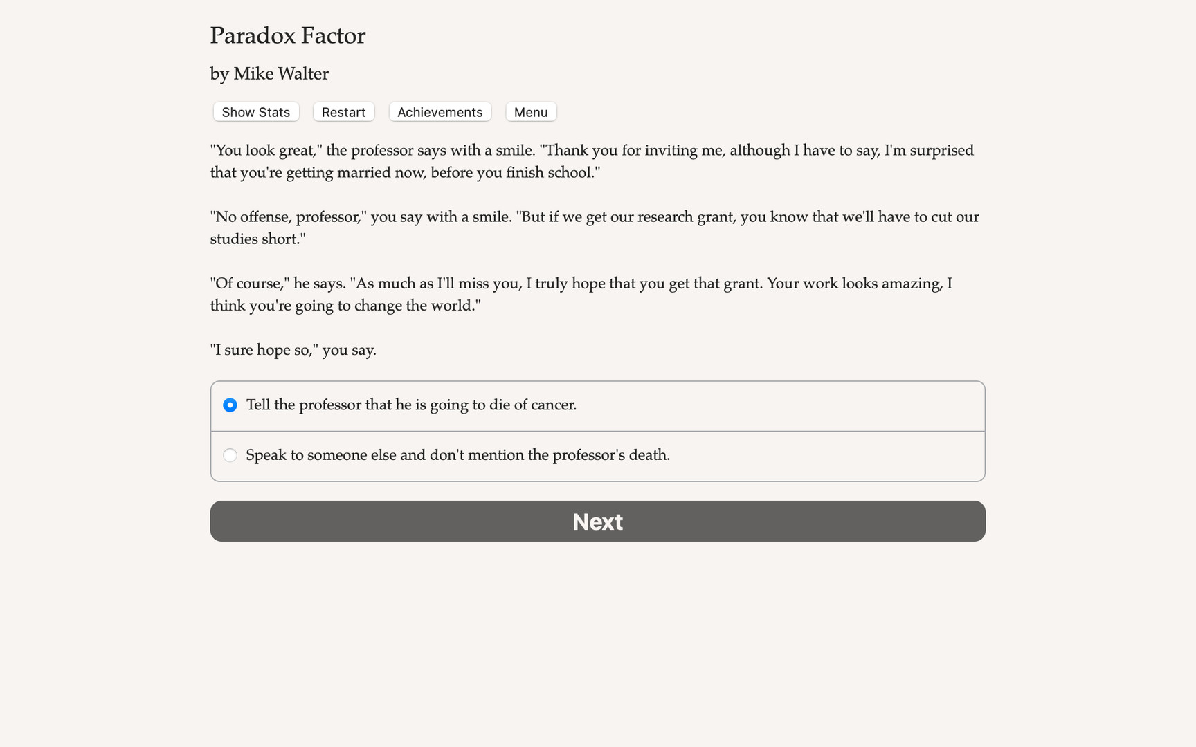 Paradox Factor - Screenshot 3