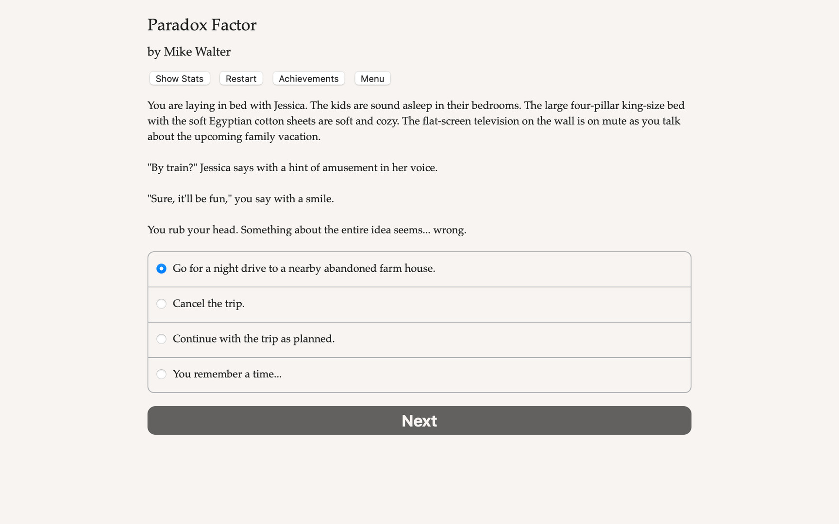 Paradox Factor - Screenshot 2