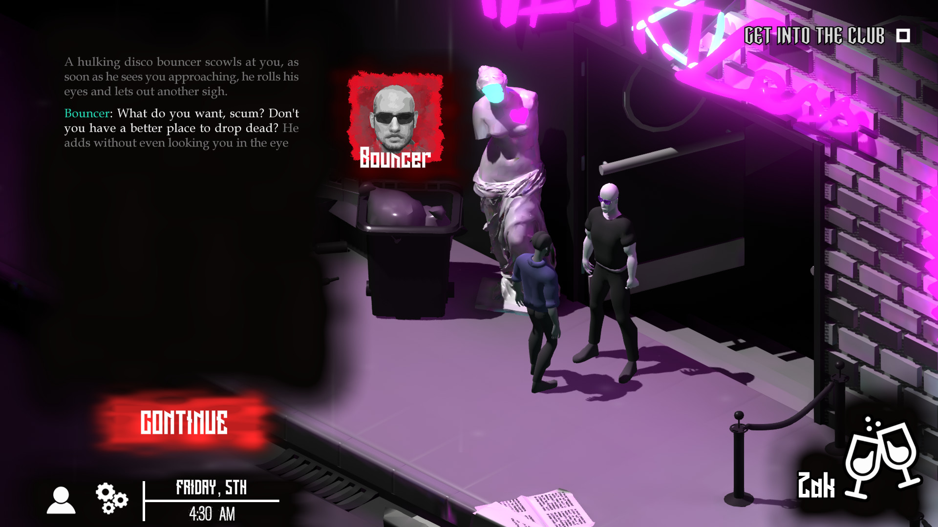 Vampire: The Masquerade - Heartless Lullaby - Screenshot 1