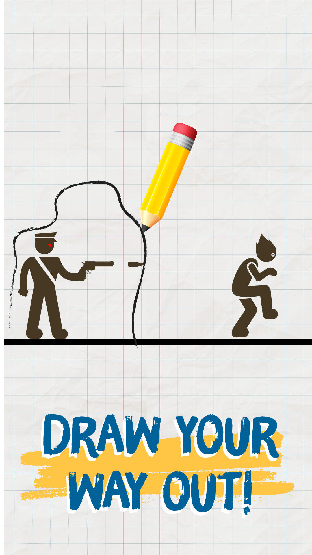 Draw Two Save: Save the man - Screenshot 1