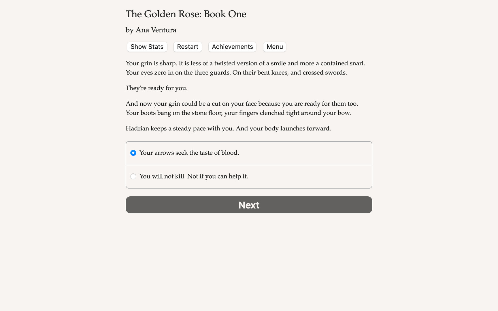 The Golden Rose: Book One - Screenshot 4