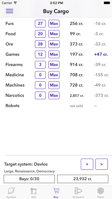 Space Trader 2018 - Screenshot 4