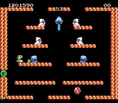 illustration de Bubble Bobble