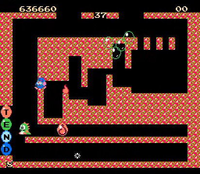 illustration de Bubble Bobble