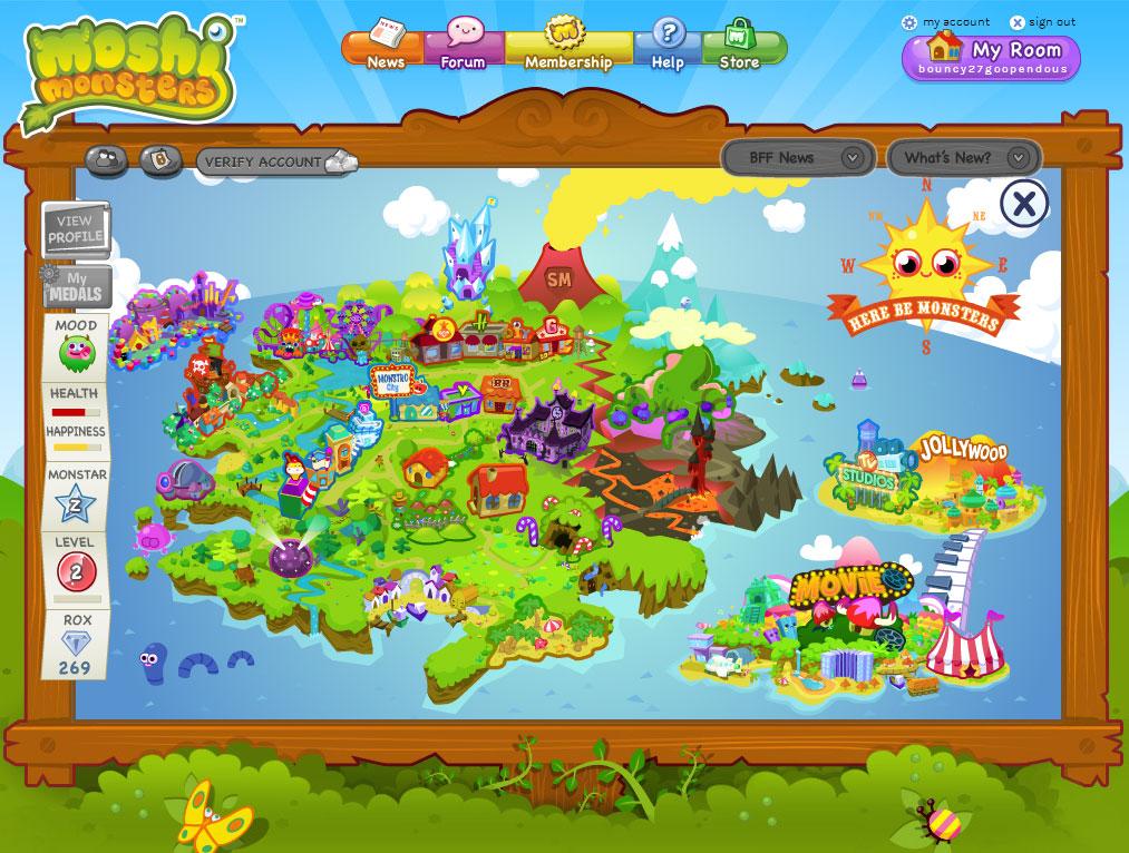 Moshi Monsters - Screenshot 1
