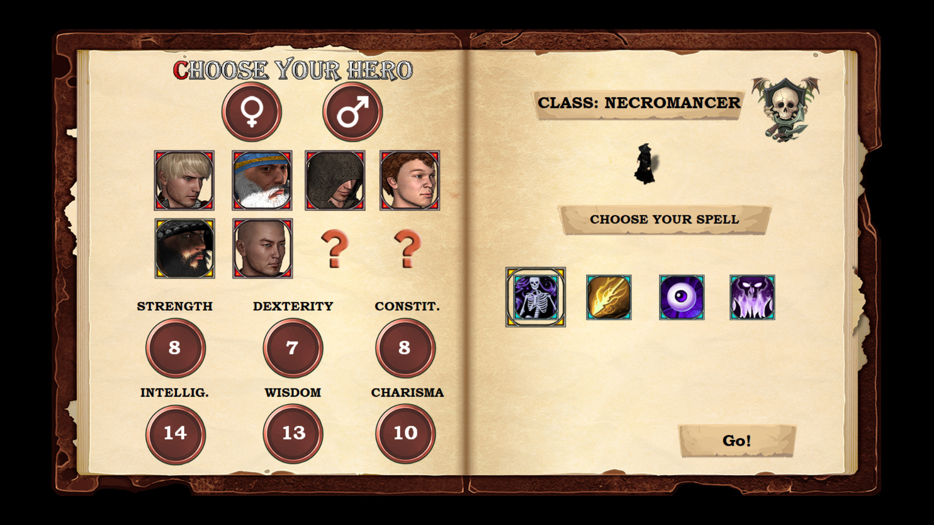 Heroes of Book & Paper - Screenshot 1