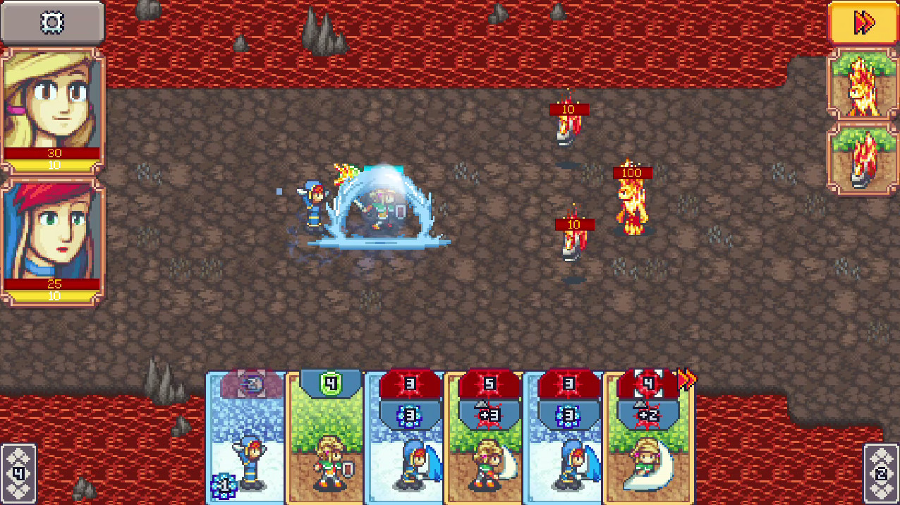 Deck Adventurers: Heroes of the Valley - Screenshot 1