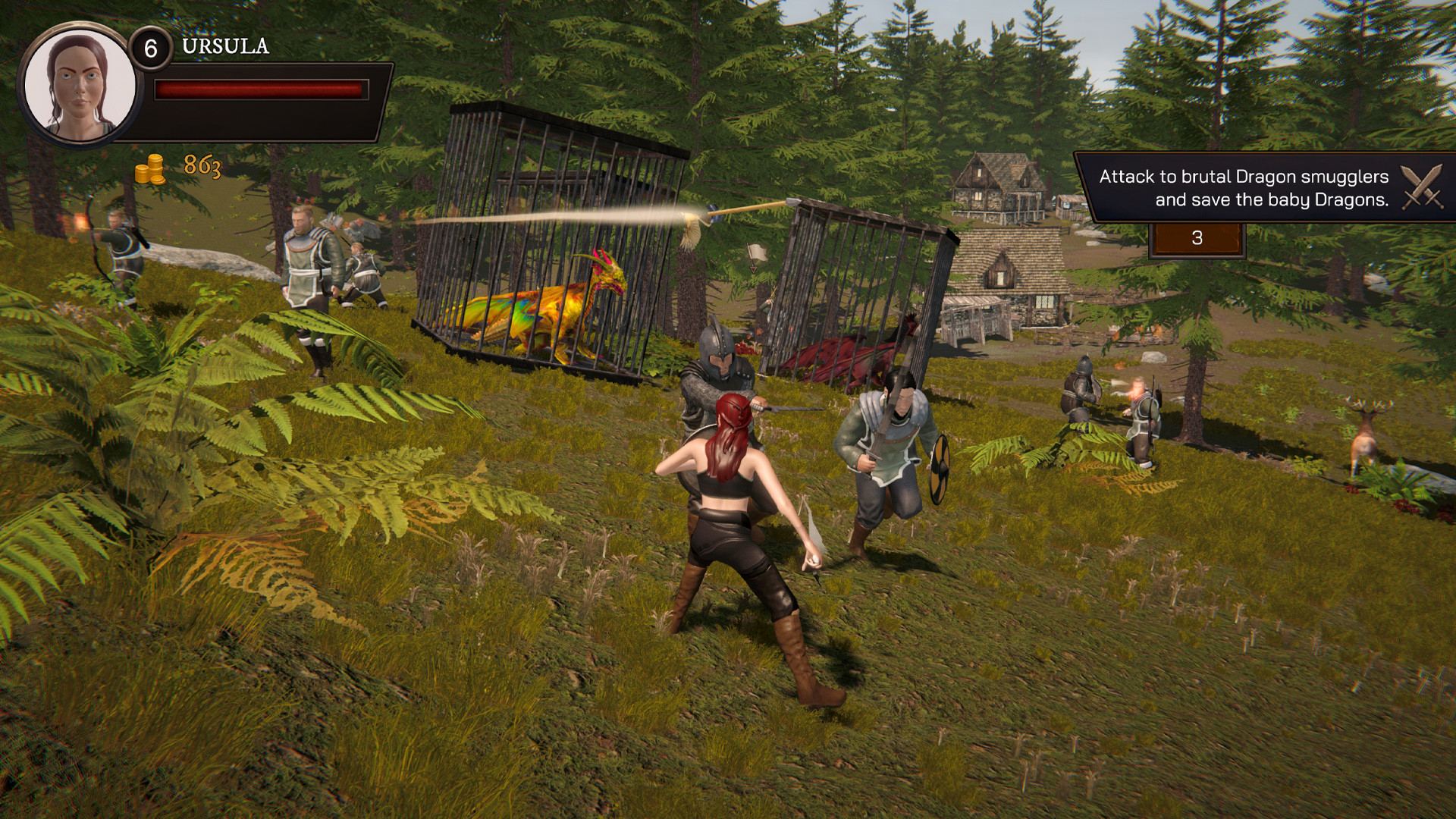 On the Wings: Birth of a Hero - Screenshot 7