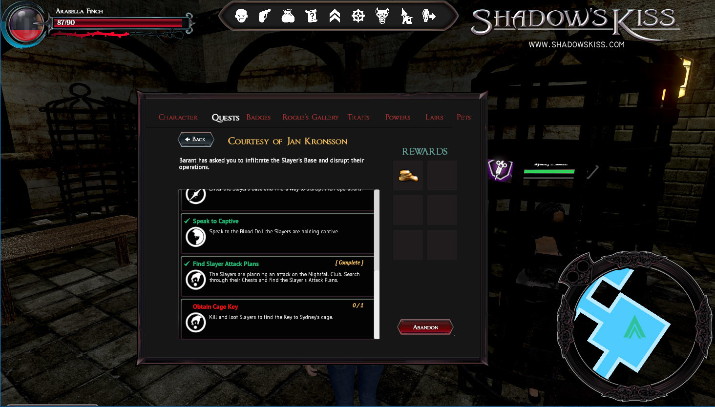 Shadow's Kiss - Screenshot 21