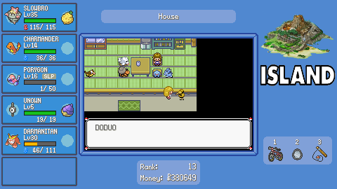 Pokémon Island - Screenshot 1