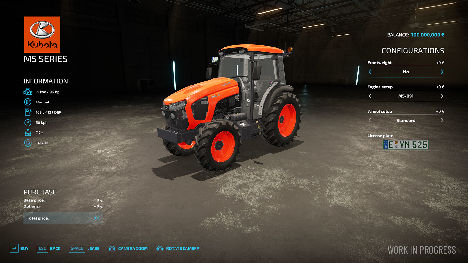 Farming Simulator 22 Kubota Pack Press Kit 4260