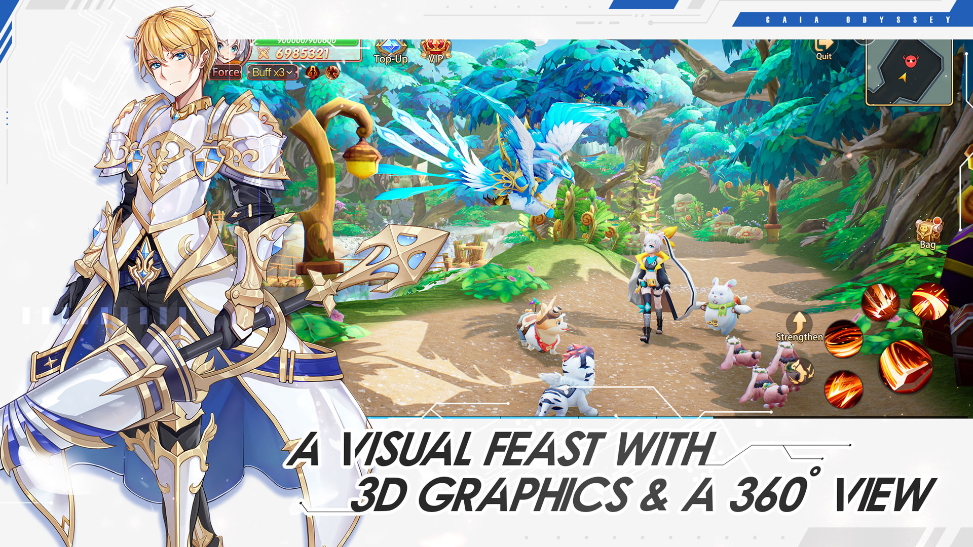 Gaia Odyssey - Screenshot 1