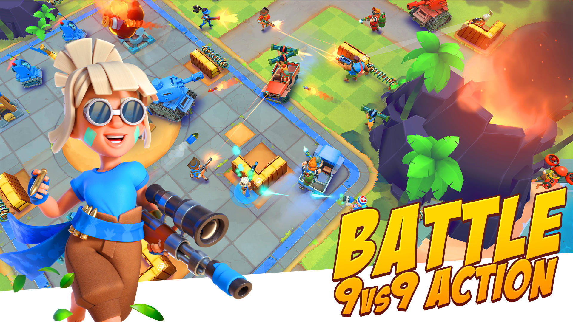 Boom Beach: Frontlines - Screenshot 1