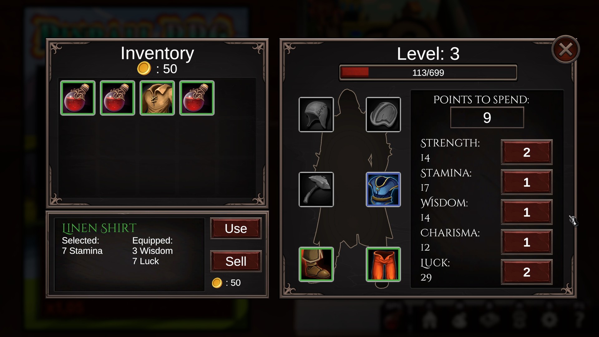 Eternal Pinball RPG - Screenshot 3